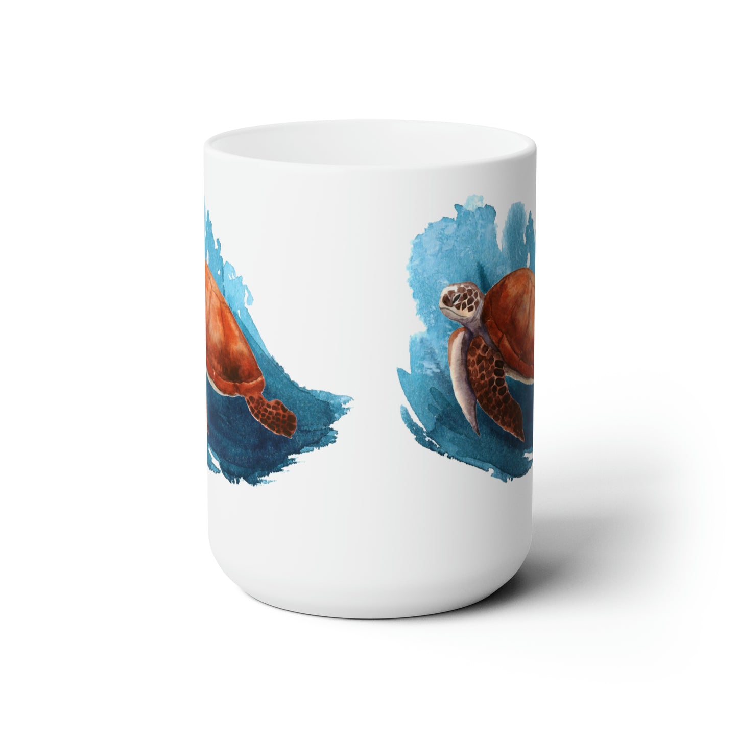 Sea turtle - Ceramic Mug 15oz - MenHal store