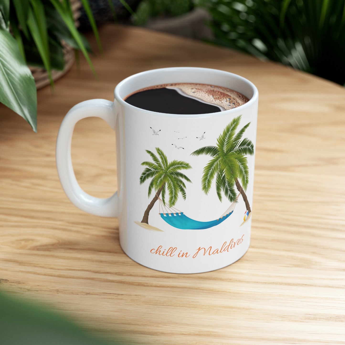 Chill in Maldives - Ceramic Mug 11oz