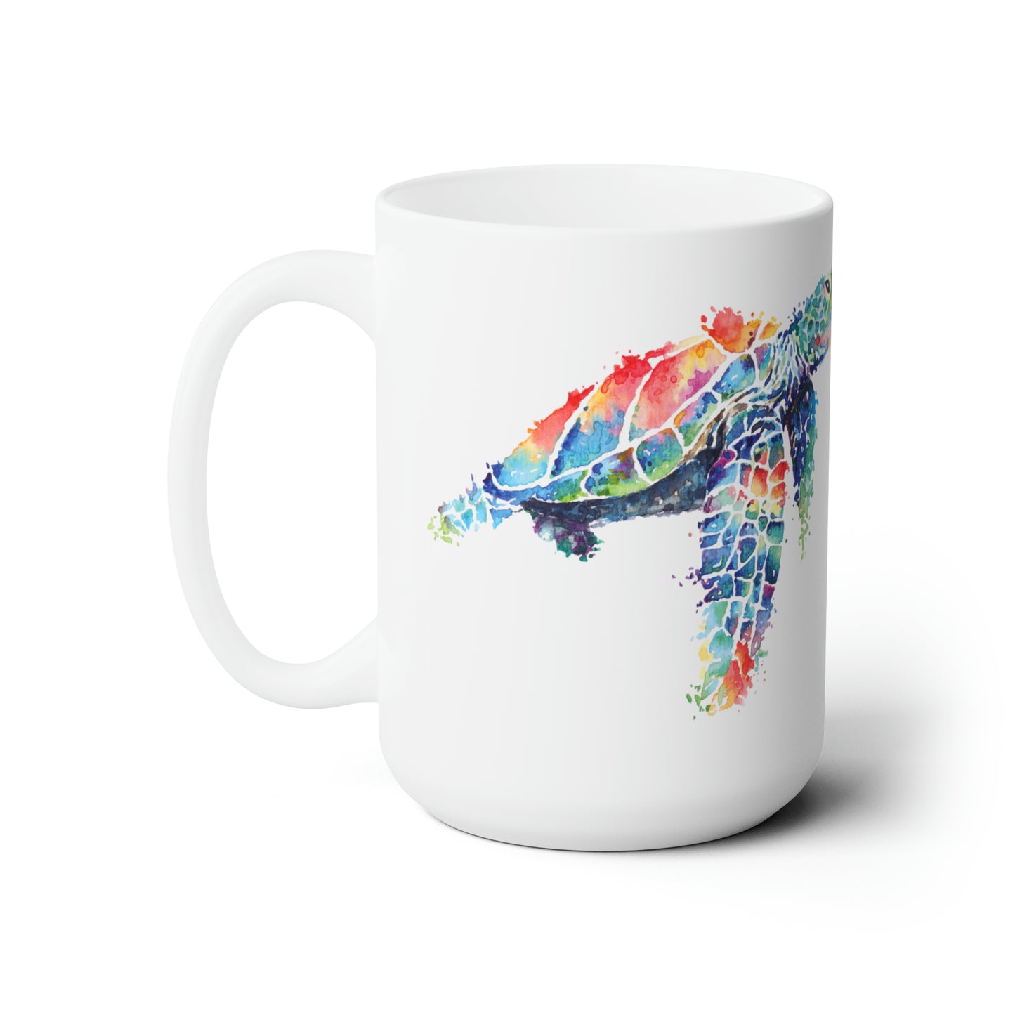 Sea turtle - Ceramic Mug 15oz
