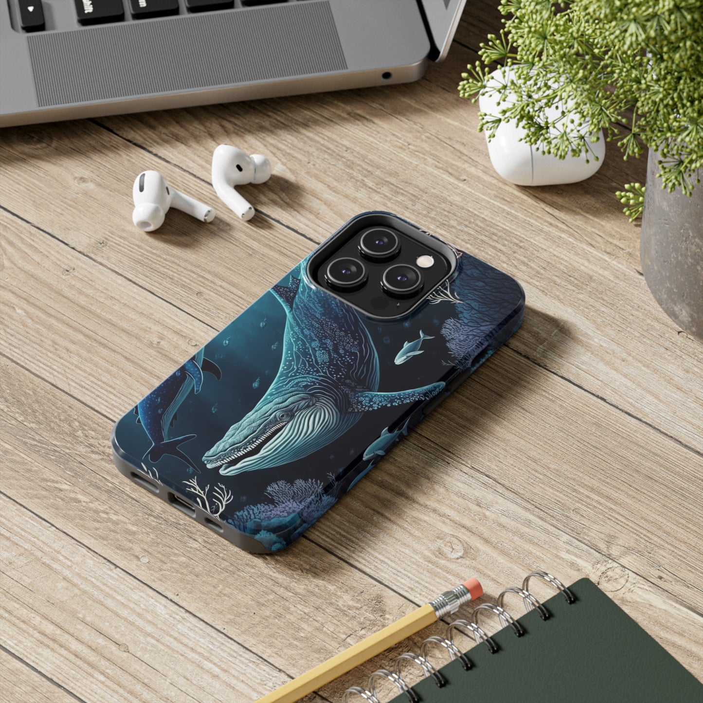 Whale - Tough Phone Cases