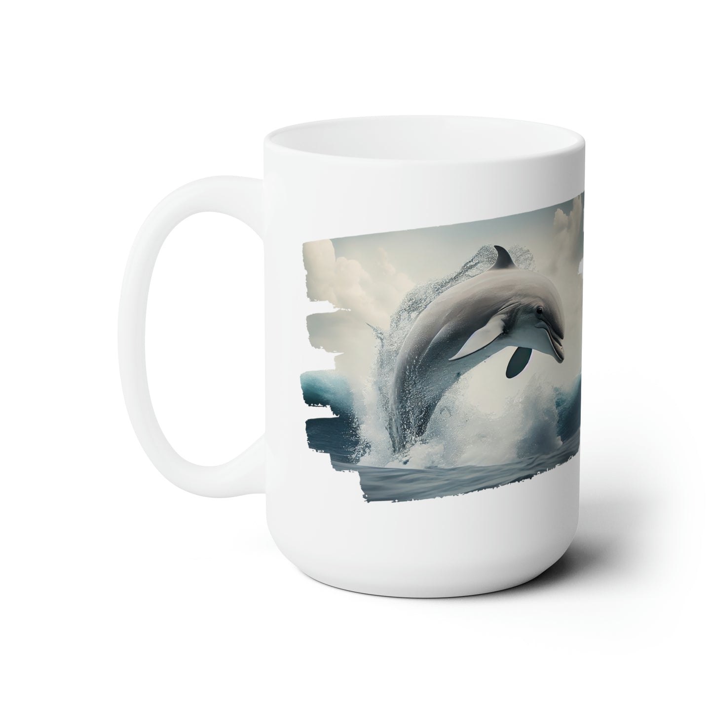 Dolphin - Ceramic Mug 15oz