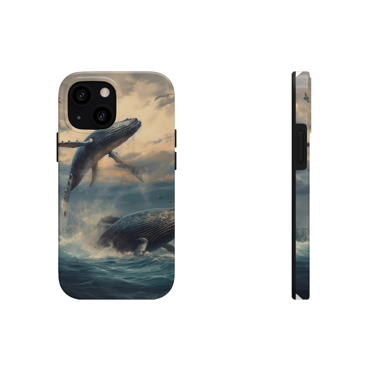 The whale chaos - Tough Phone Cases