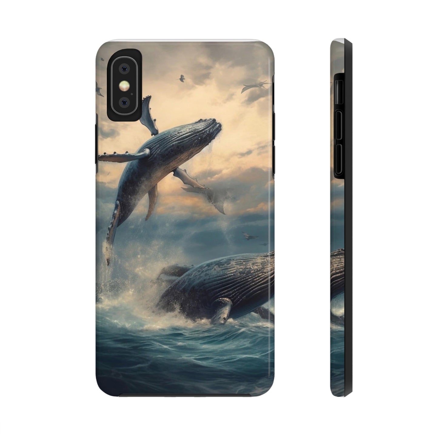 The whale chaos - Tough Phone Cases