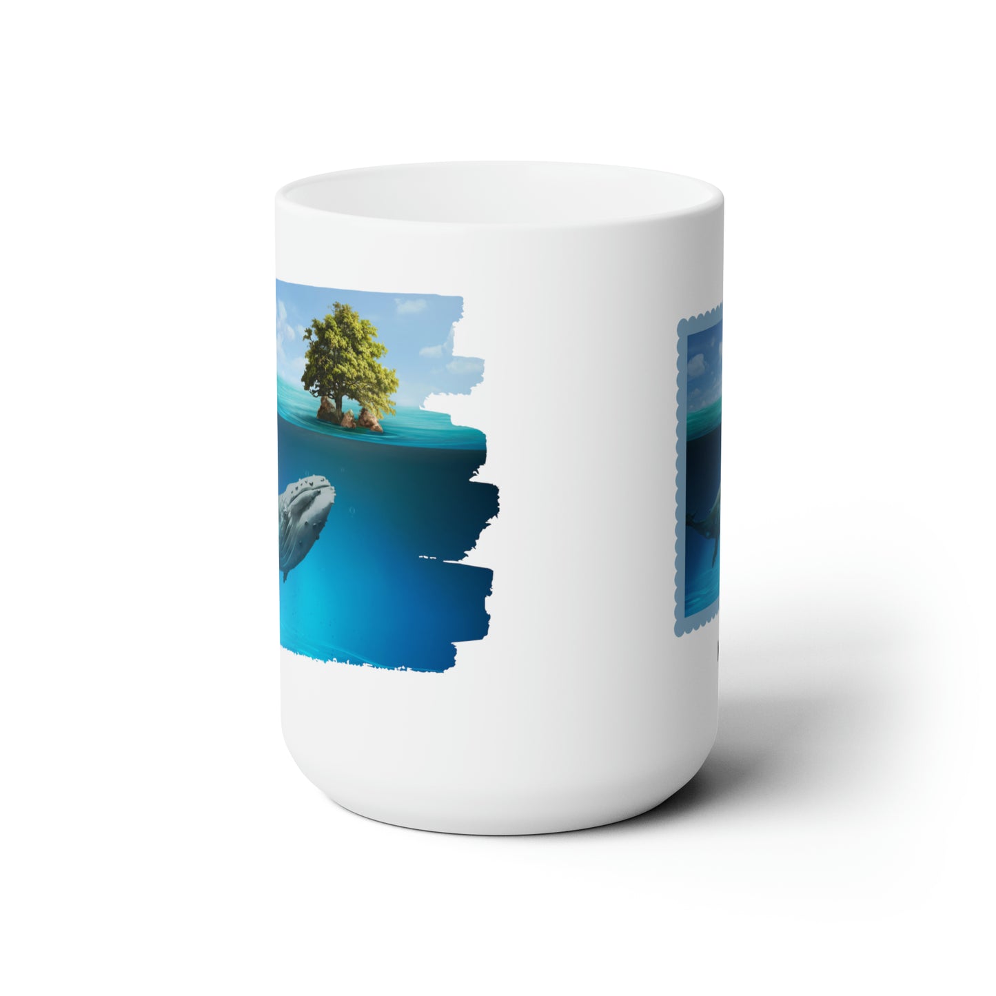 Whale - Ceramic Mug 15oz