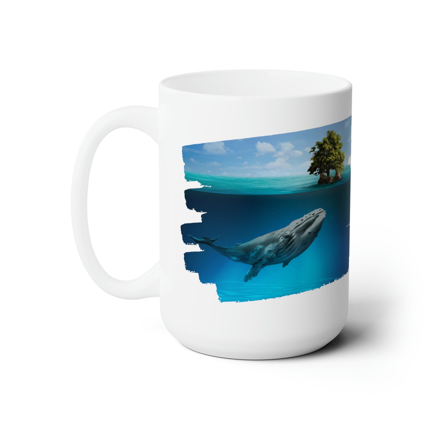 Whale - Ceramic Mug 15oz