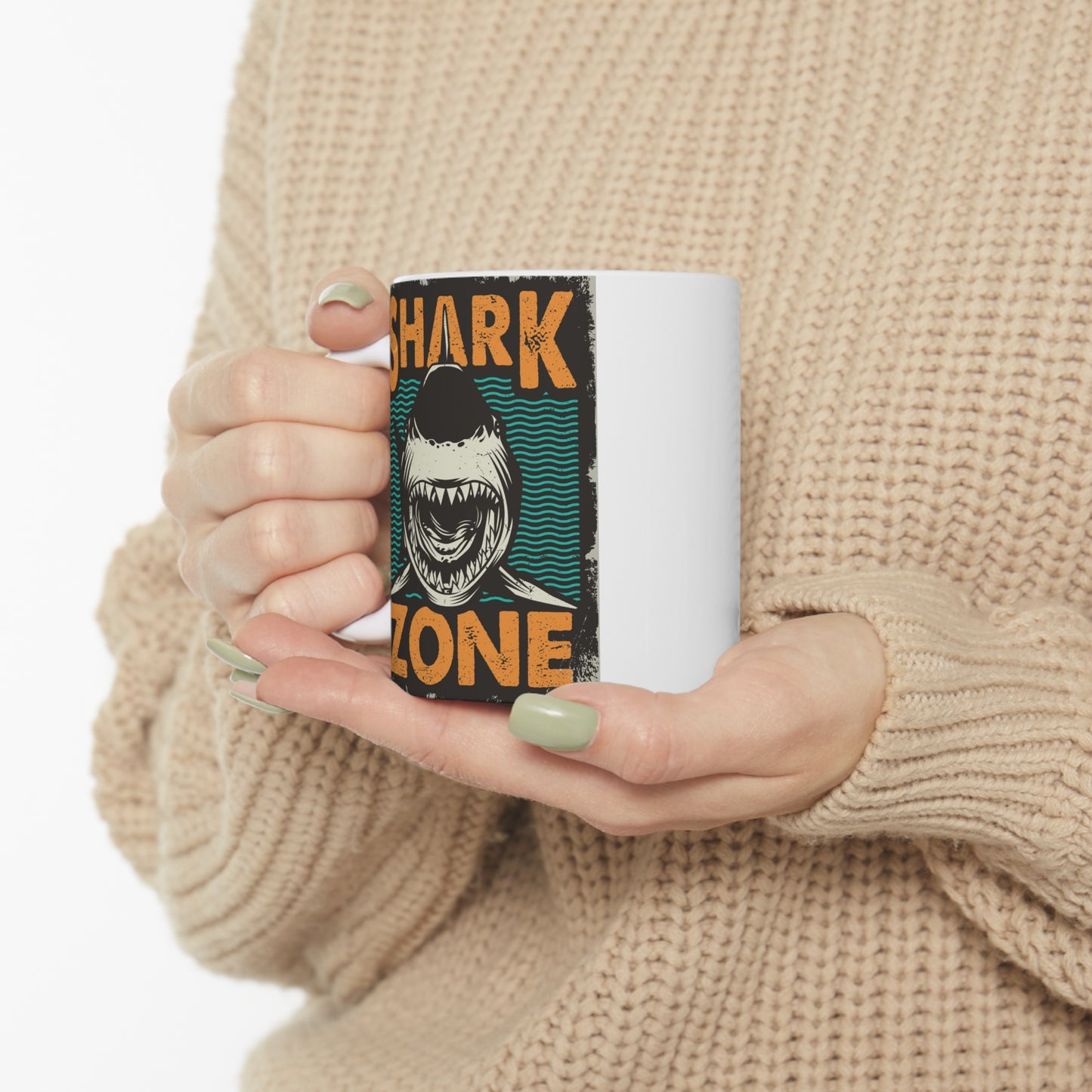 Shark zone - Ceramic Mug 11oz