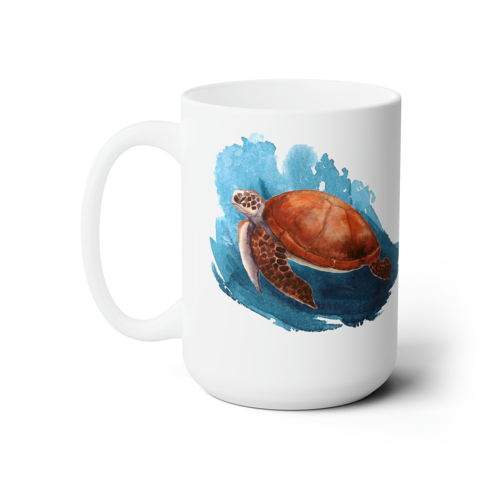 Sea turtle - Ceramic Mug 15oz - MenHal store