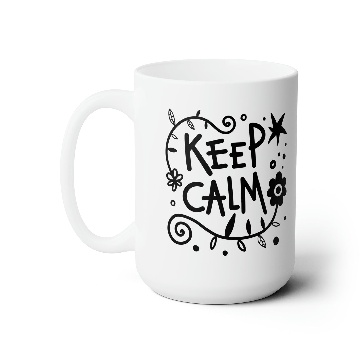 Keep calm Ceramic Mug 15oz - MenHal store